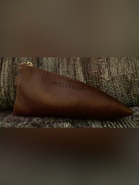Portland Leather Goods Dark Brown Alpine Pouch.
